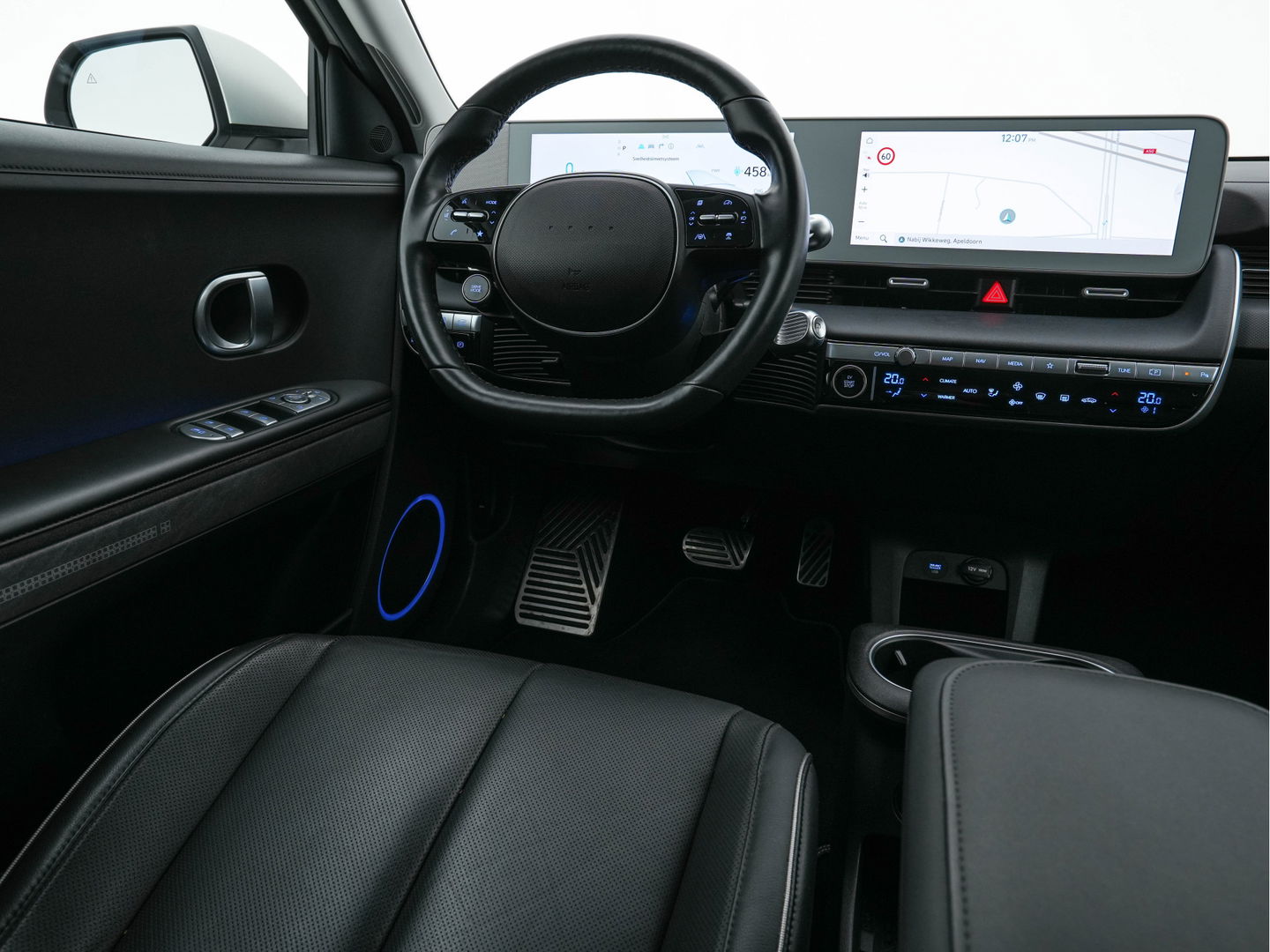 Hyundai IONIQ 5 Connect+ 73kWh [ 3-Fase ] (INCL-BTW) *FULL-LEATHER | BOSE-SOUND | HEATPUMP | FULL-LED | KEYLESS | NAVI-FULLMAP |  ADAPTIVE-CRUISE |  DAB | CAMERA | MEMORY-PACK | DIGI-COCKPIT | SHIFT-PADDLES | LANE-ASSIST...