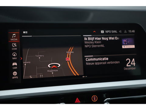 BMW 3 Serie Touring 318i High Executive M Sport Automaat Black Optic Lederen Sportstoelen Full LED Wegklapbare Trekhaak Sfeerverlichting Navigatie Stoelverwarming Full LED Clima Camera