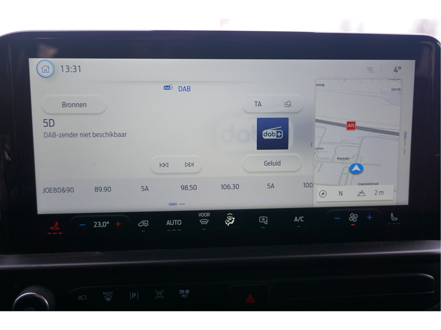 Ford Transit Custom 300L 170PK DC Limited AUT BPM VRIJ!! Navi, ACC, 360° Cam, 16" LM!! NR. 779