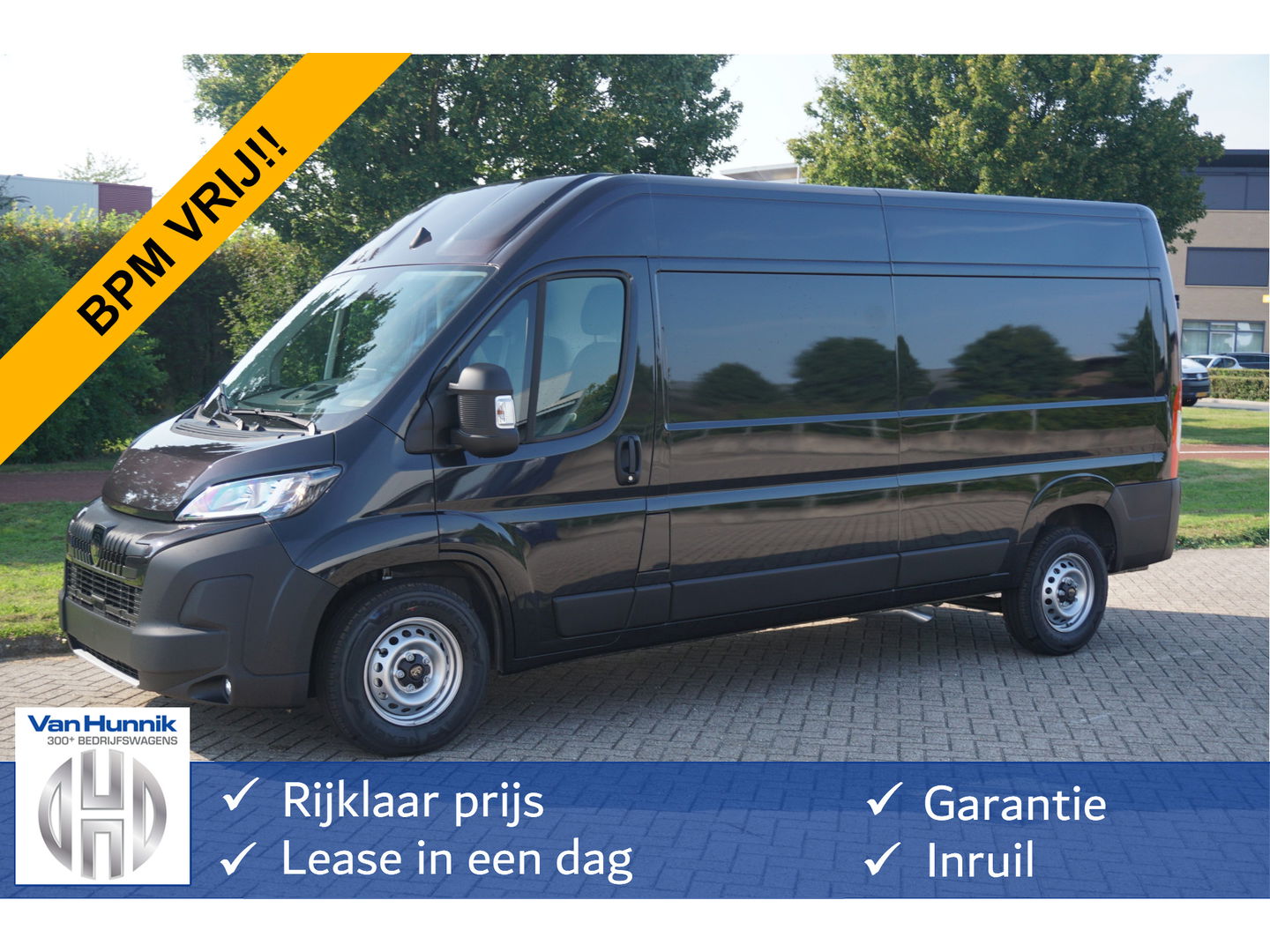Peugeot Boxer 35+ Heavy 2.2HDI 180PK EAT8 Automaat L3H2 BPM VRIJ!! 10" Navi, Clima, Cam, 270º Deur!! NR. 130