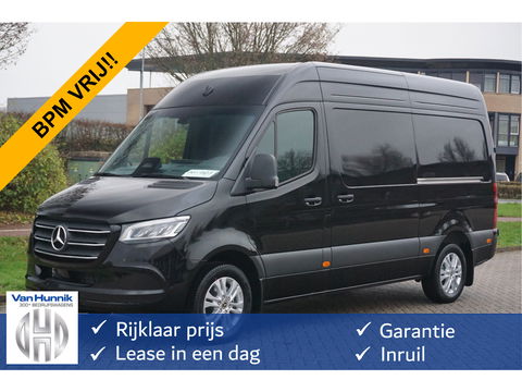 Mercedes-Benz Sprinter 319CDI Select L2H2 BPM VRIJ!! 10.25" Mbux, ACC, LED, 3.5T Trekhaak, 17" LM, 2x schuifdeur!! NR. 403