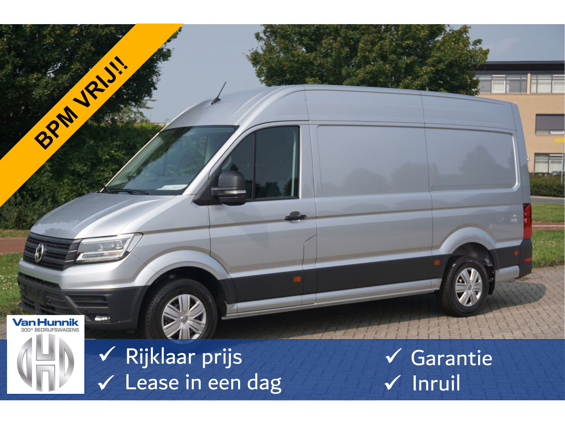 Volkswagen Crafter 35 177PK L3H3 AUT BPM VRIJ!! Navi, Cam, Adap. Cruise, LED!! NR. 875