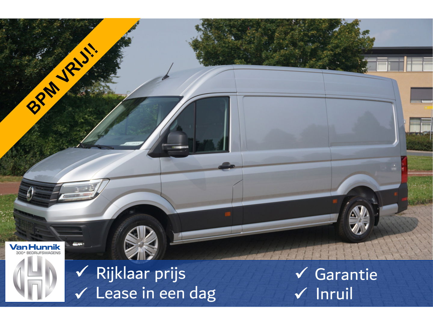 Volkswagen Crafter 35 177PK L3H3 AUT BPM VRIJ!! Navi, Cam, Adap. Cruise, LED!! NR. 875