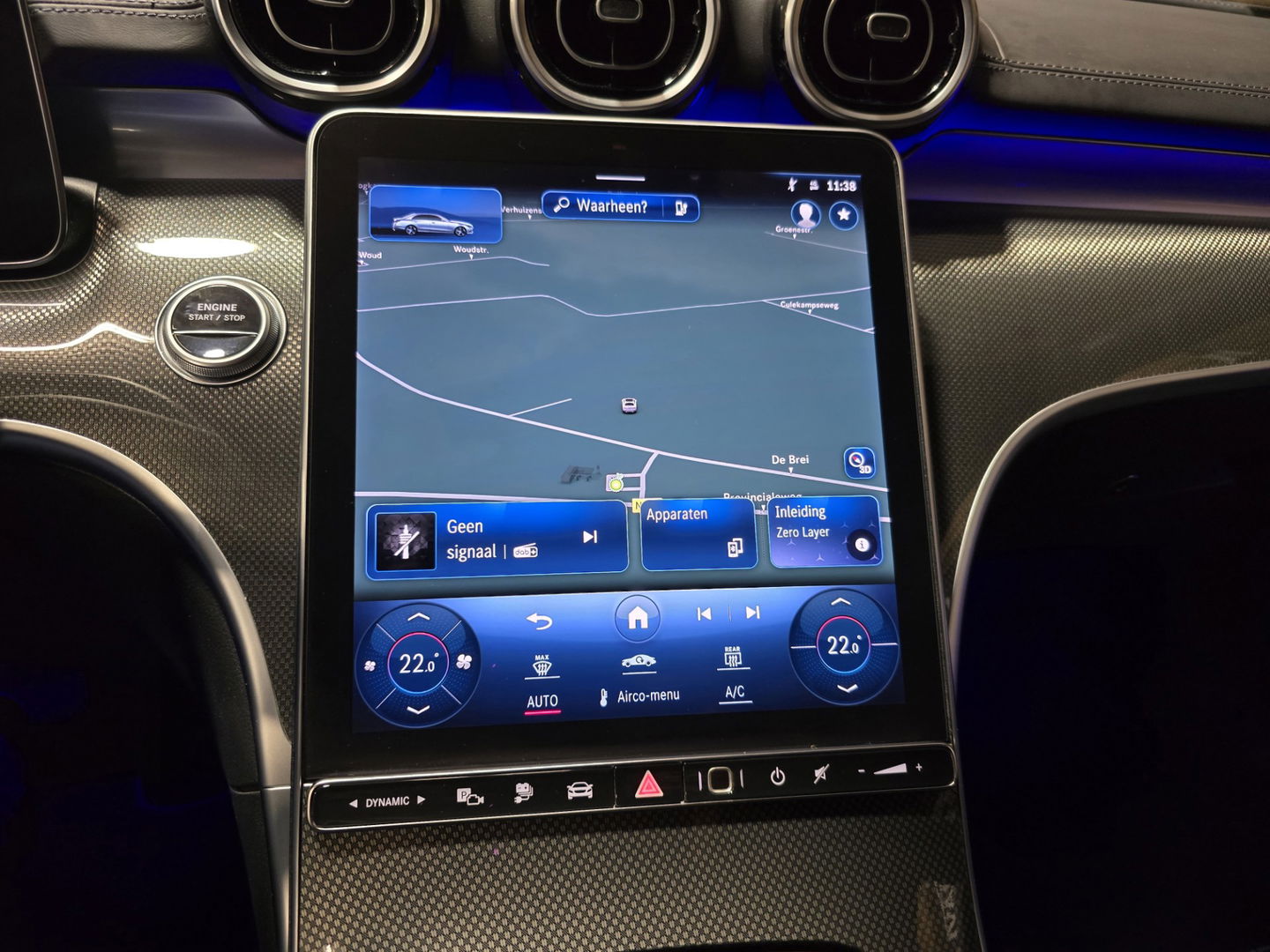 Mercedes-Benz C-Klasse 300 e AMG Line PHEV Leder LED Camera Sfeer Navi Trekhaak LM