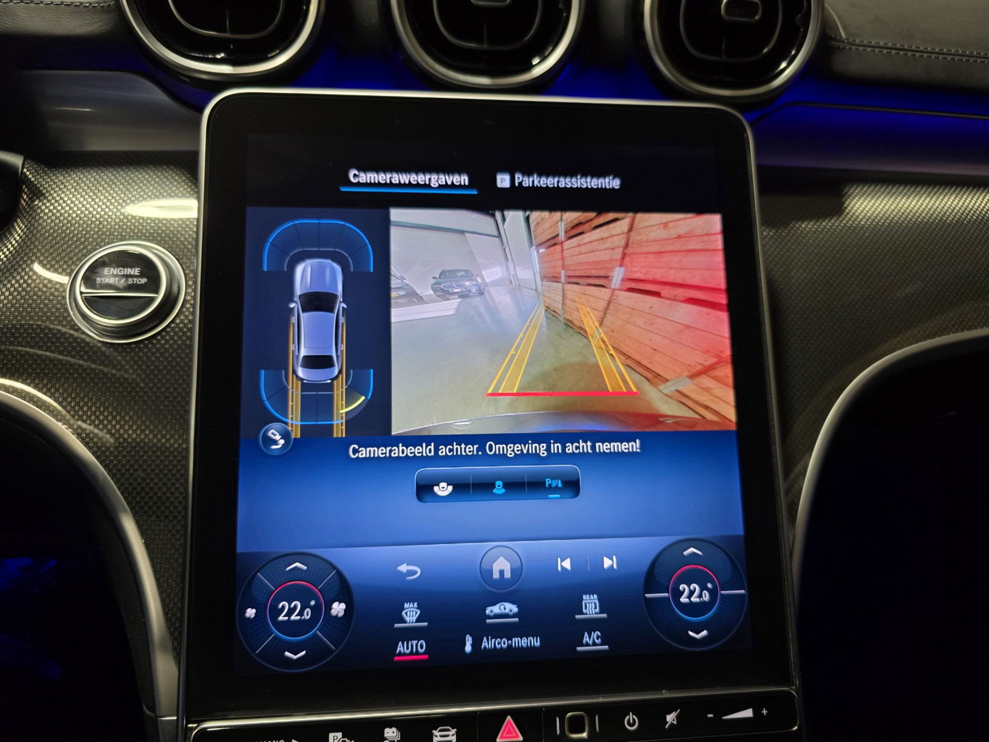 Mercedes-Benz C-Klasse 300 e AMG Line PHEV Leder LED Camera Sfeer Navi Trekhaak LM