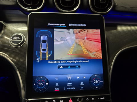 Mercedes-Benz C-Klasse 300 e AMG Line PHEV Leder LED Camera Sfeer Navi Trekhaak LM