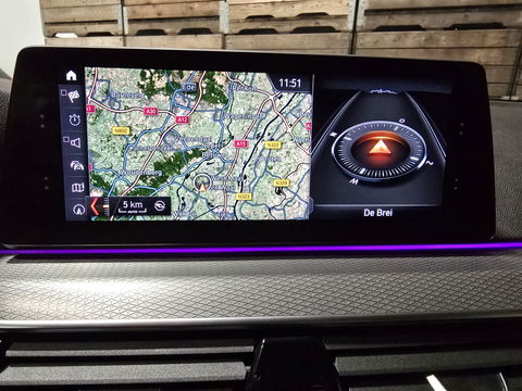 BMW 5 Serie Touring 520i High Executive Leder Pano Led HUD Memory M sport 19"LM