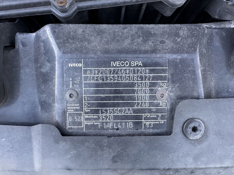 Iveco Daily 35S13V 2.3 352 H2 *REFRIGERATED-COMPARTMENT | AIRCO | CRUISE | AIRPRESSURE-SEAT | 3-PERS *
