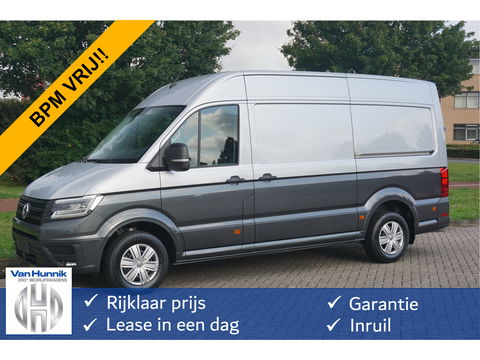 Volkswagen Crafter 35 177PK L3H3 AUT BPM VRIJ!! Navi, Cam, ACC, LED, 2x Schuifdeur, Dual Tone Lak!! NR. 873
