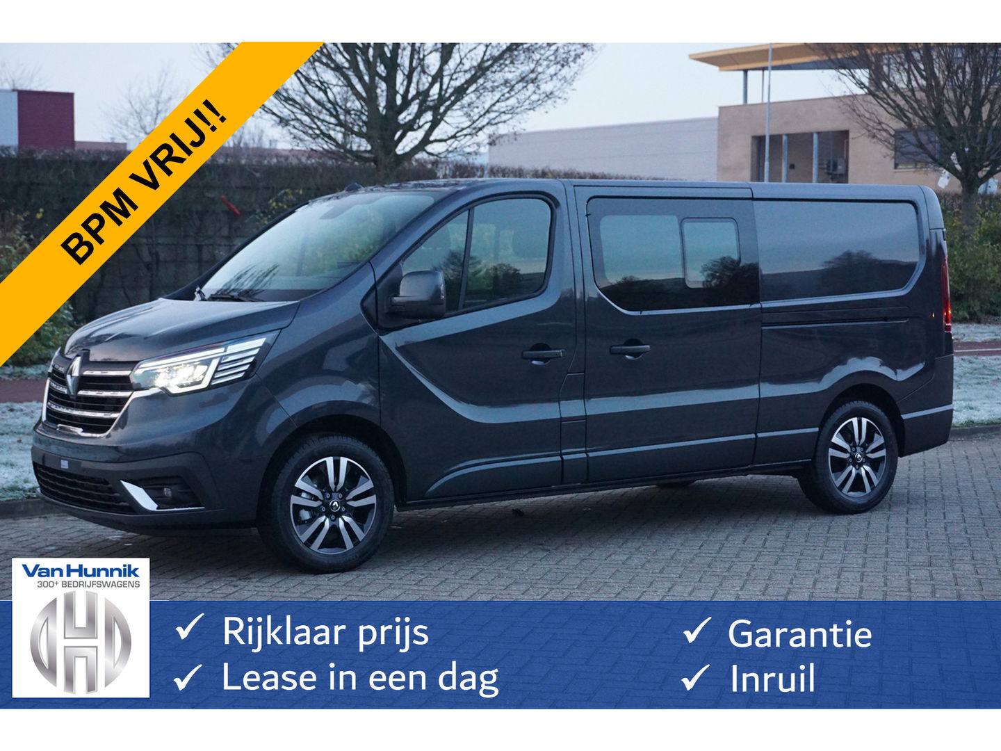 Renault Trafic 170PK L2H1 LUXE DC EDC AUT BPM VRIJ!! Climate, Navi, Camera, ACC, 17" LM, LED!! NR. 813