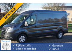 Ford Transit 350L 130PK L3H2 LDT BPM VRIJ!! 10" Navi, 360° Cam, Adap. Cruise, LM Velgen!! NR. 529