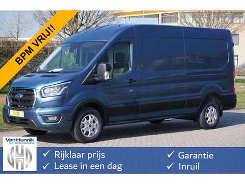 Ford Transit 350L 170PK L3H2 Limited AUT BPM VRIJ!! 12" Sync4 Navi + Camera, LM Velg, Xenon!! NR. 225