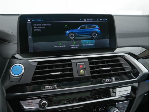 BMW iX3 Executive 80 kWh [ 3-Fase ] (INCL-BTW) *PANO | FULL-LED | ADAPTIVE-CRUISE | VERNASCA-FULL-LEATHER | NAVI-FULLMAP | DIGI-COCKPIT | BLIND-SPOT | MEMORY-PACK | CAMERA | AMBIENT-LIGHT | DAB+ | SPORTSEATS | 19''ALU*