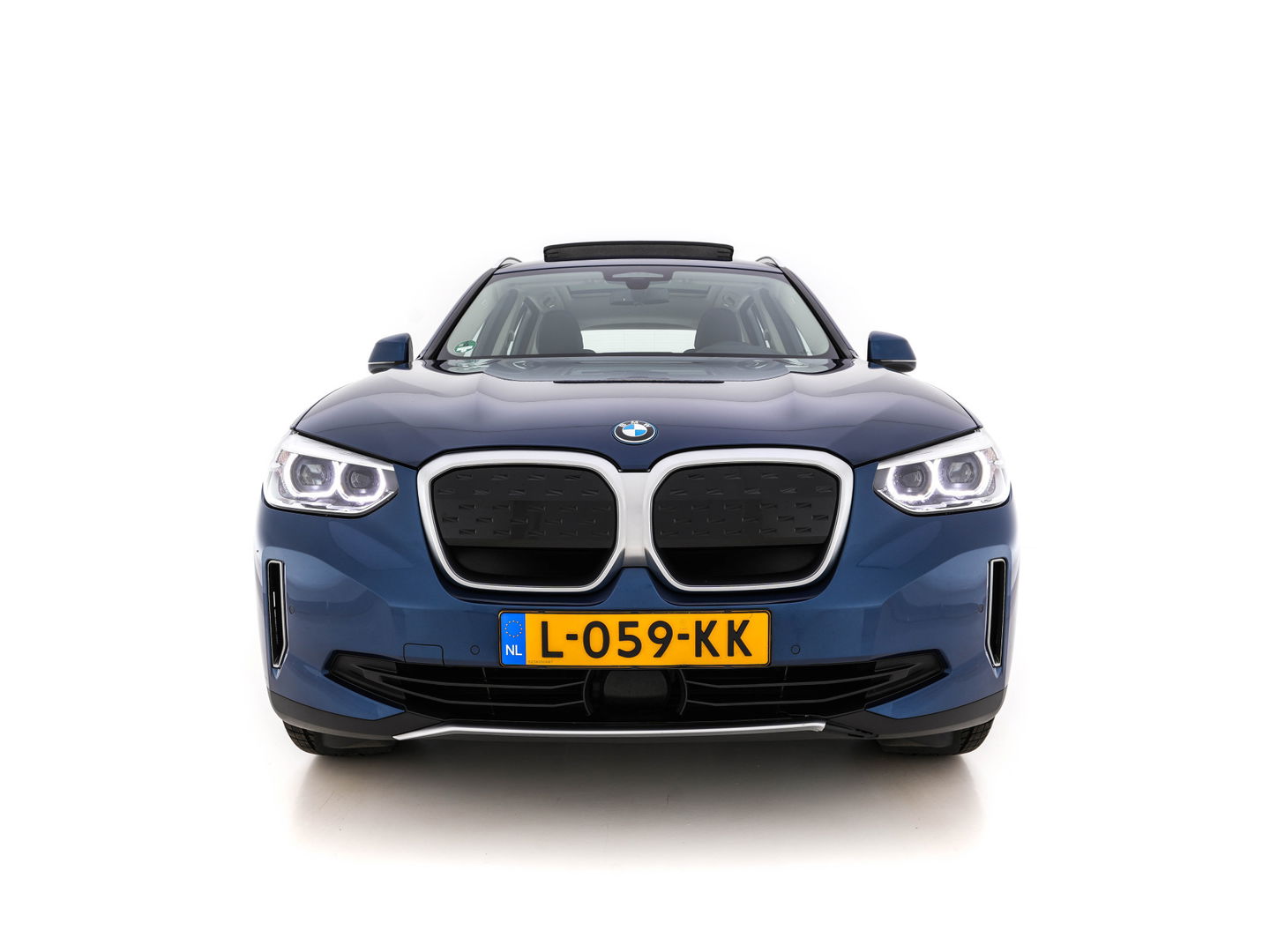 BMW iX3 Executive 80 kWh [ 3-Fase ] (INCL-BTW) *PANO | FULL-LED | ADAPTIVE-CRUISE | VERNASCA-FULL-LEATHER | NAVI-FULLMAP | DIGI-COCKPIT | BLIND-SPOT | MEMORY-PACK | CAMERA | AMBIENT-LIGHT | DAB+ | SPORTSEATS | 19''ALU*