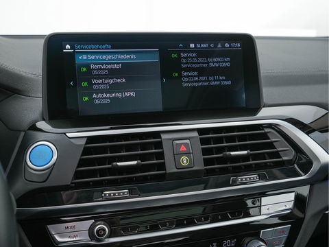 BMW iX3 Executive 80 kWh [ 3-Fase ] (INCL-BTW) *PANO | FULL-LED | ADAPTIVE-CRUISE | VERNASCA-FULL-LEATHER | NAVI-FULLMAP | DIGI-COCKPIT | BLIND-SPOT | MEMORY-PACK | CAMERA | AMBIENT-LIGHT | DAB+ | SPORTSEATS | 19''ALU*