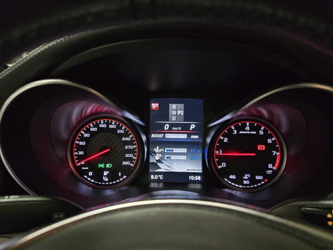 Mercedes-Benz C-Klasse AMG 63 S Edition Magno grey Pano keramisch 360 Schaalstoelen