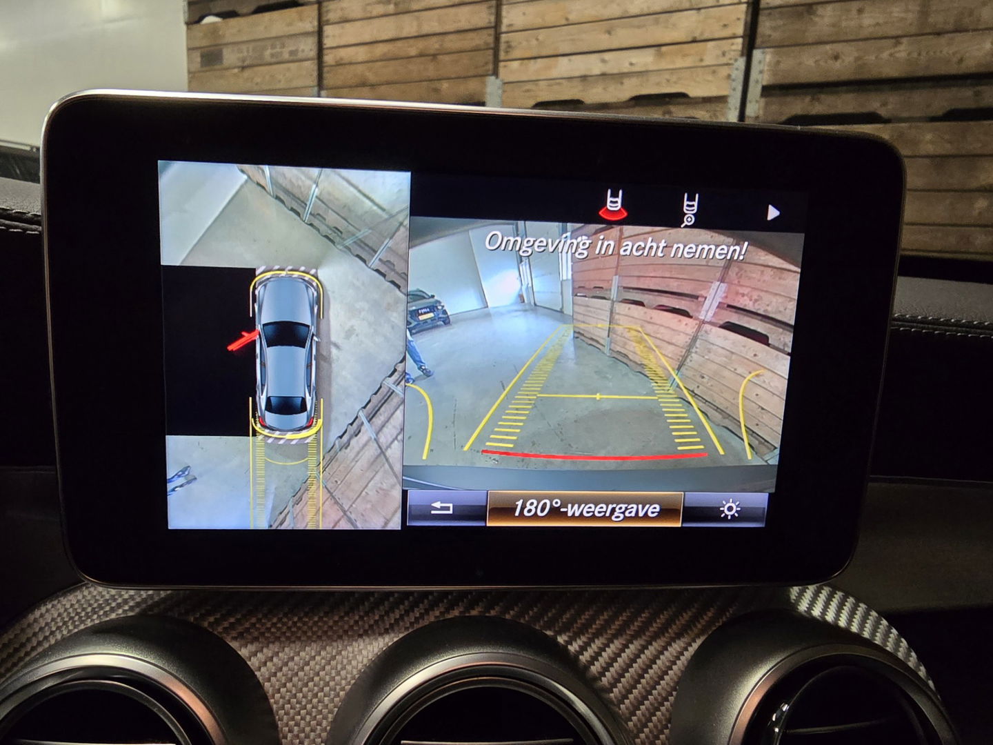 Mercedes-Benz C-Klasse AMG 63 S Edition Magno grey Pano keramisch 360 Schaalstoelen