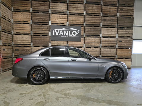Mercedes-Benz C-Klasse AMG 63 S Edition Magno grey Pano keramisch 360 Schaalstoelen