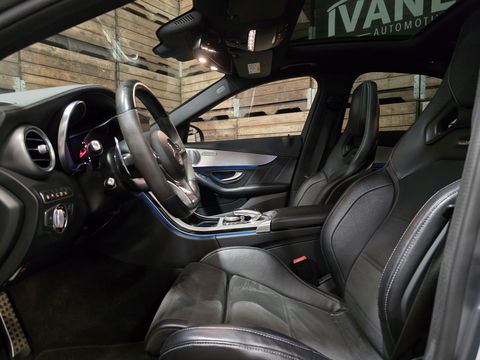 Mercedes-Benz C-Klasse AMG 63 S Edition Magno grey Pano keramisch 360 Schaalstoelen