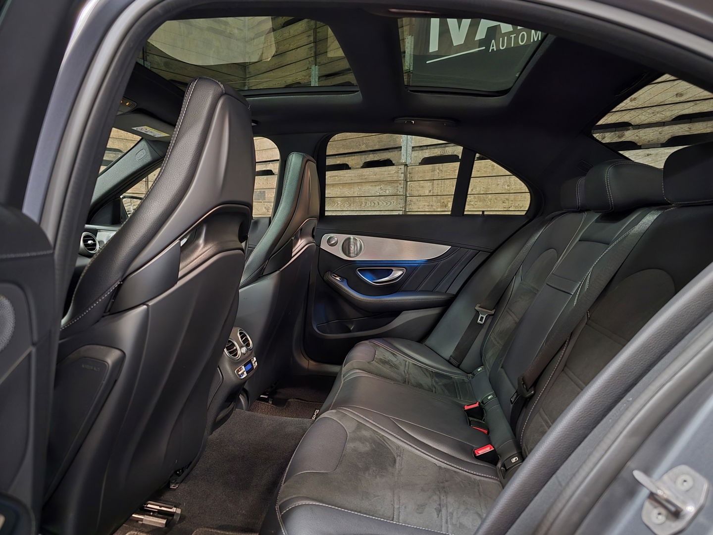 Mercedes-Benz C-Klasse AMG 63 S Edition Magno grey Pano keramisch 360 Schaalstoelen