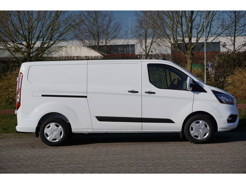 Ford Transit Custom 300L 130 PK Trend AUT BPM VRIJ! Airco, Cruise, Cam, Apple CP/Android A, Trekhaak!! NR. 105
