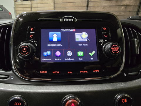 Fiat 500 0.9 TwinAir Turbo Lounge Pano BLuetooth Navigatie lm