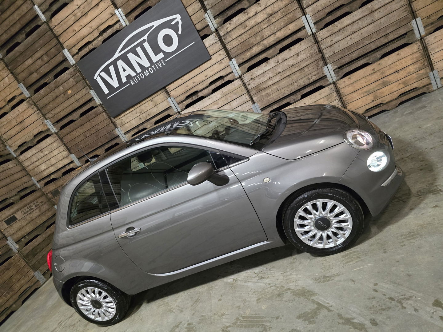 Fiat 500 0.9 TwinAir Turbo Lounge Pano BLuetooth Navigatie lm