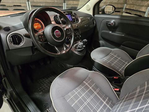 Fiat 500 0.9 TwinAir Turbo Lounge Pano BLuetooth Navigatie lm