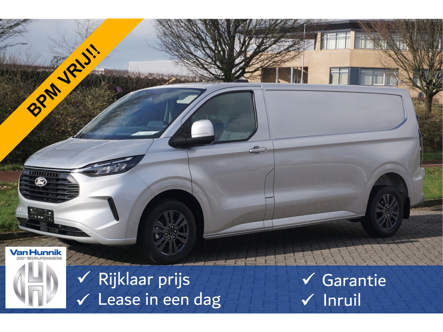 Ford Transit Custom 320L 170PK Aut. Limited BPM VRIJ!! 13" Navi, Adap. Cruise, Camera, 17" LM, LED!! NR. 808