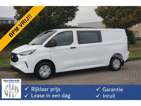 Ford Transit Custom 320L 150PK Trend Dubbel Cabine BPM VRIJ!! 13" Sync4 Apple CP/Android A. Cam!! NR. 421