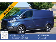 Ford Transit Custom 300S Active 130PK BPM VRIJ!! Airco,  Cruise, Apple CP/ Android Auto, Camera, 17" LM Velg!! NR. 270