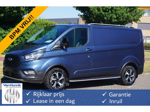 Ford Transit Custom 300S Active 130PK BPM VRIJ!! Airco, Cruise, Apple CP/ Android Auto, Camera, 17" LM Velg!! NR. 270