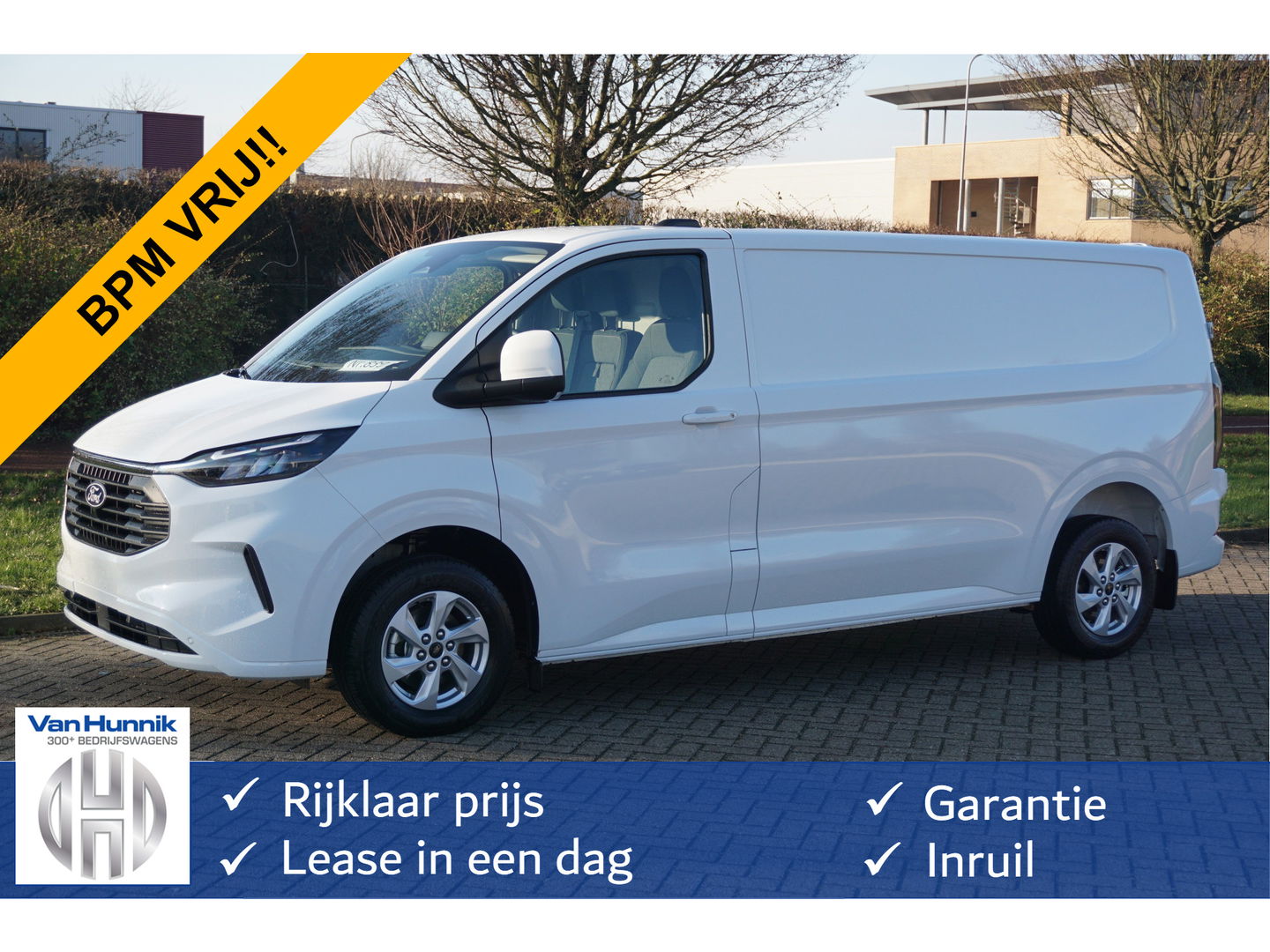 Ford Transit Custom 300L 136PK Limited AUT BPM VRIJ!! 13" Sync 4 Apple CP/Android A, Camera, LED!! NR. 839
