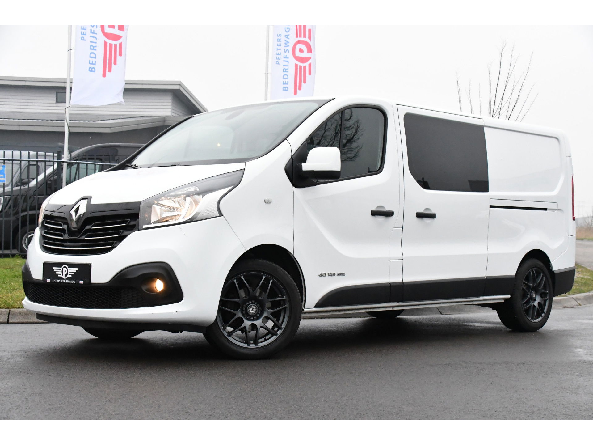 Renault Trafic 1.6 dCi T29 L2H1 DC PB Edition Camera, Sensoren, NAVI, 145PK, 2 x Schuifdeur, Multimedia, UNIEK!