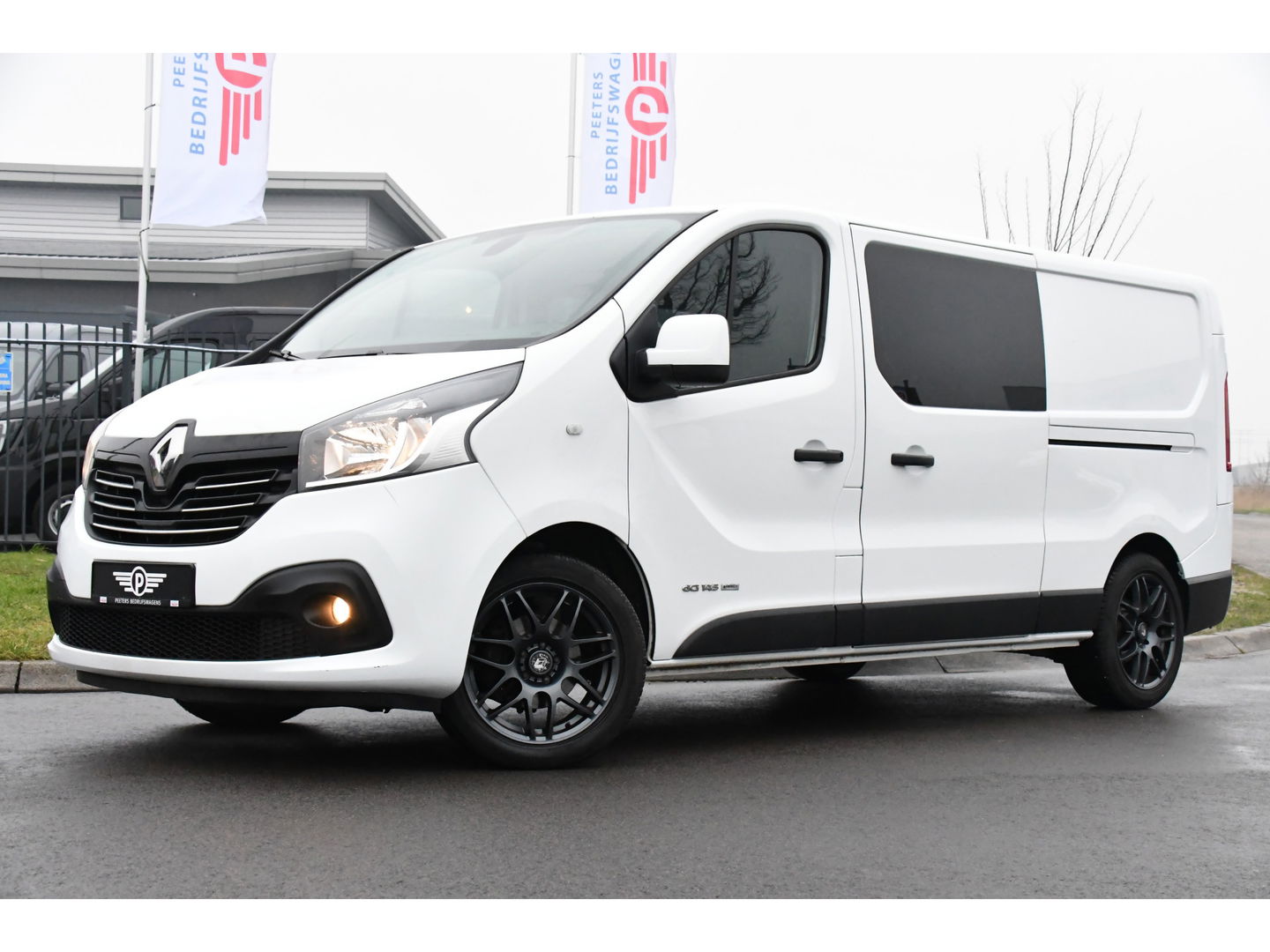 Renault Trafic 1.6 dCi T29 L2H1 DC PB Edition Camera, Sensoren, NAVI, 145PK, 2 x Schuifdeur, Multimedia, UNIEK!