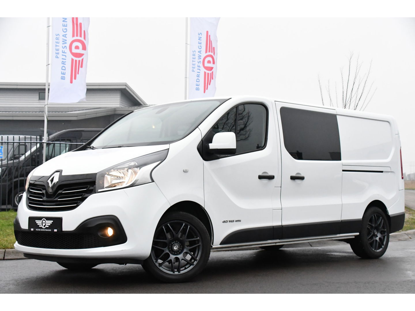 Renault Trafic 1.6 dCi T29 L2H1 DC PB Edition Camera, Sensoren, NAVI, 145PK, 2 x Schuifdeur, Multimedia, UNIEK!