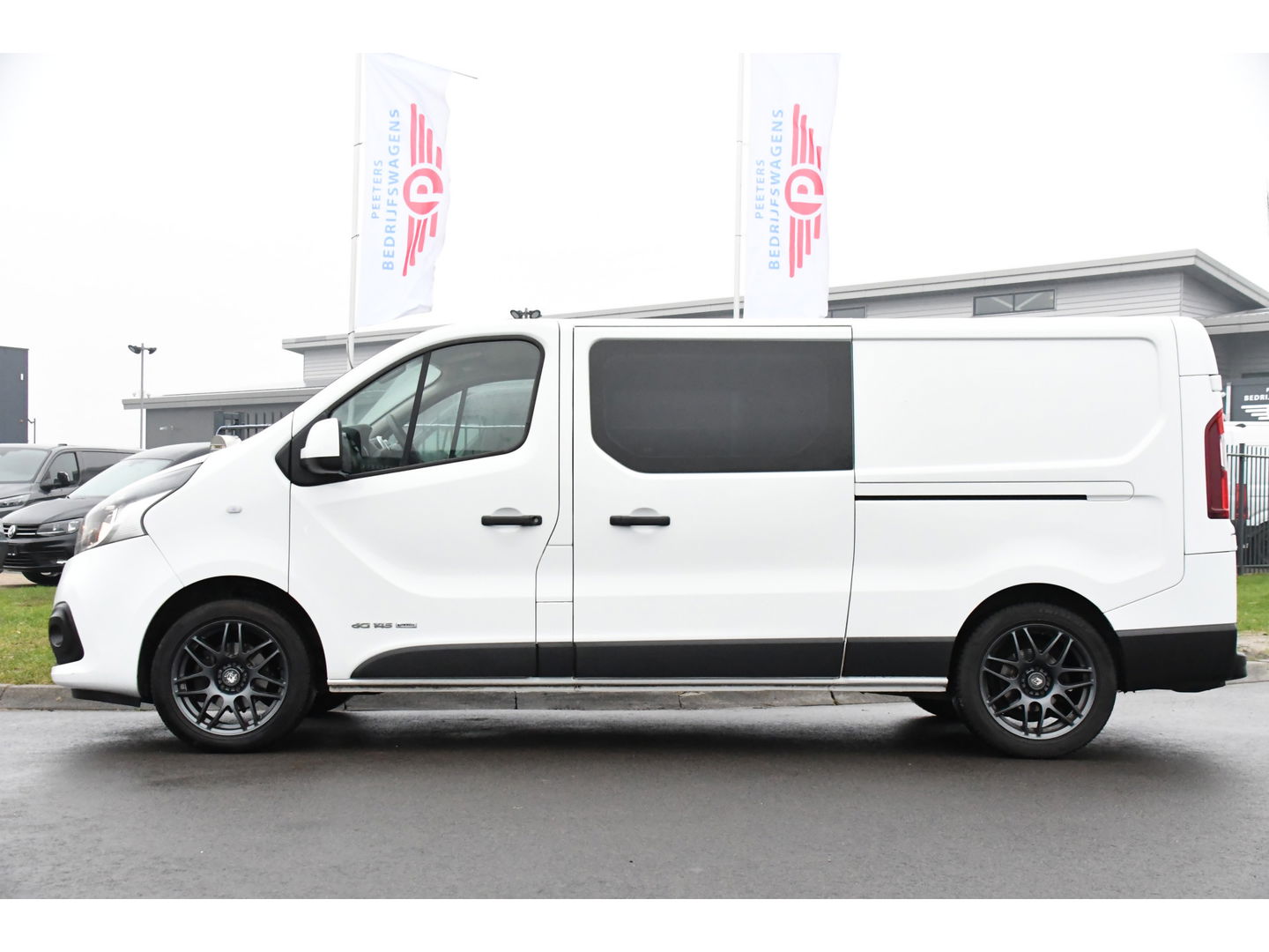Renault Trafic 1.6 dCi T29 L2H1 DC PB Edition Camera, Sensoren, NAVI, 145PK, 2 x Schuifdeur, Multimedia, UNIEK!