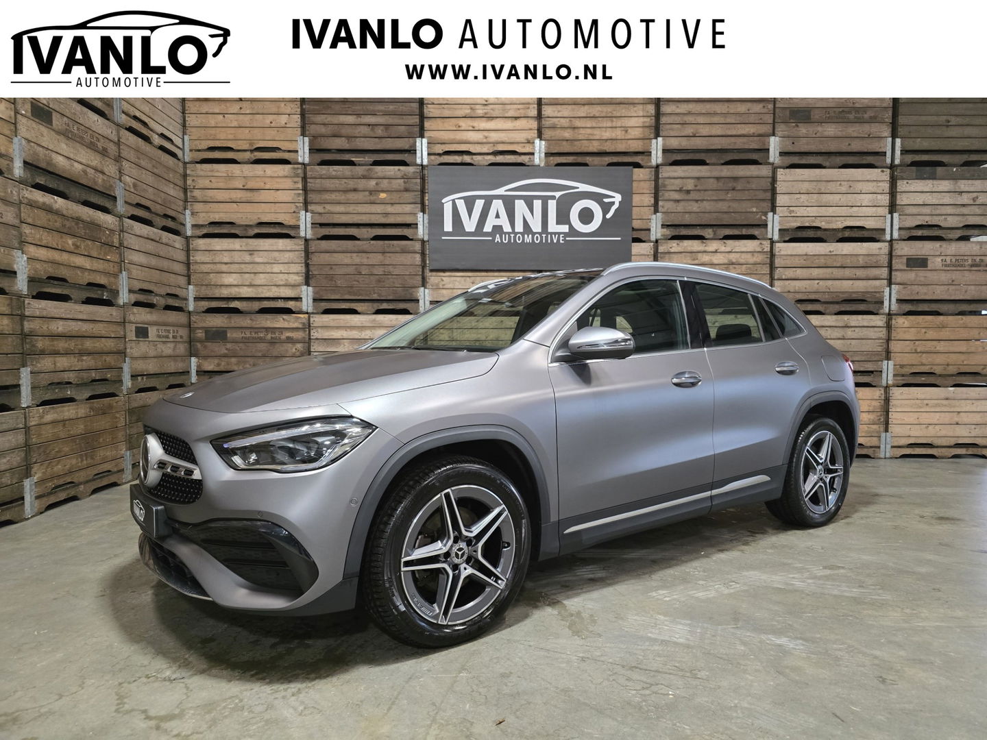Mercedes-Benz GLA 250 e AMG Line Pano Led Mountaingrau Navi Clima Cruise 19"LM