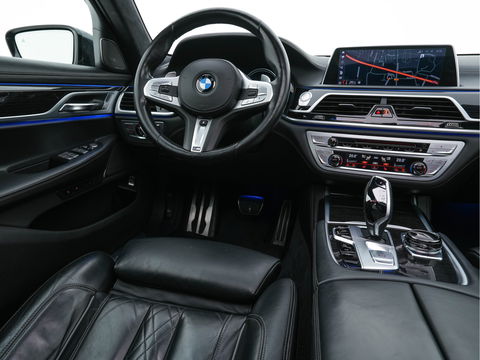 BMW 7 Serie 730d xDrive High Executive M-Sportpack Aut. *PANO | NAPPA-FULL-LEATHER | HARMAN/KARDON-SURROUND | SOFT-CLOSE | HEAD-UP | ADAPT.CRUISE | FULL-LED | MEMORY-PACK | SURROUND-VIEW | DIGI-COCKPIT | BLIS | DAB+ | AMBIENT-LIGHT | 20''ALU*