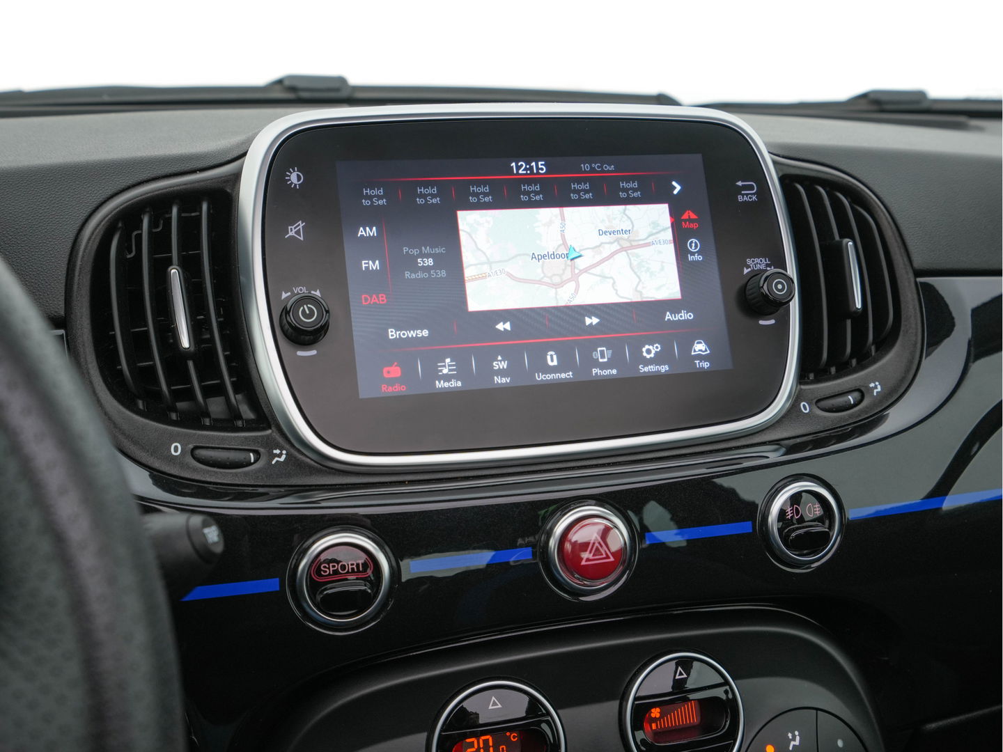 Abarth 500 C 1.4 T-Jet Yamaha Factory Racing Edition Monster [ 1 of 2000 ] *! POCKET-ROCKET ! | NAVI-FULLMAP | XENON | CARPLAY | SPORT-EXHAUST | DAB | SPORT-SEATS | 17"ALU*