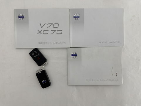 Volvo V70 2.0 D4 Nordic+ Luxury-Line Aut. *PANO | FULL-LEATHER | BI-XENON | NAVI-FULLMAP | MEMORY-PACK | ECC | HEATED-SEATS | PDC | CRUISE | TOWBAR | COMFORT-SEATS | 17''ALU*