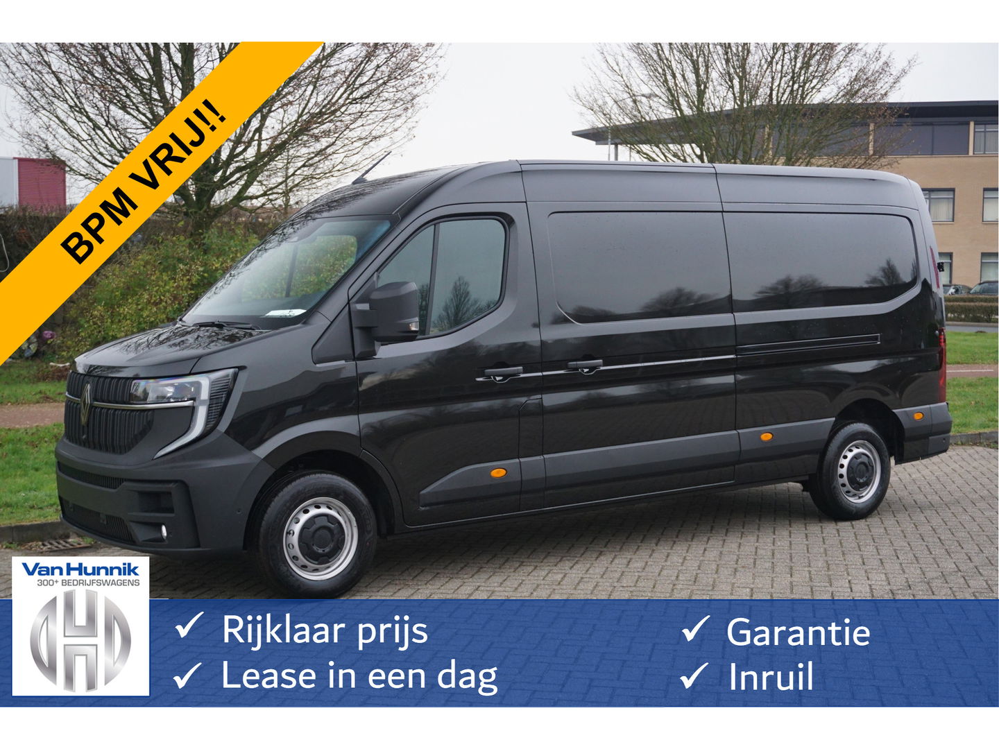Renault Master T35 170PK Extra L3H2 BPM VRIJ!! 10" R-Link scherm, Cam, Trekhaak, 2x Schuifdeur!! NR. E984*