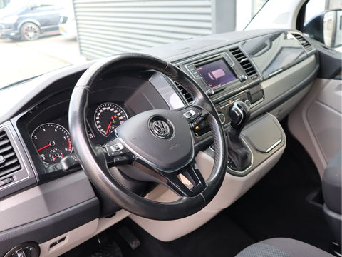 Volkswagen Transporter 2.0 TDI 150pk Euro 6 Automaat L2 Lang DC 5 Pers. - 2x Schuifdr - Navi - Trekhaak