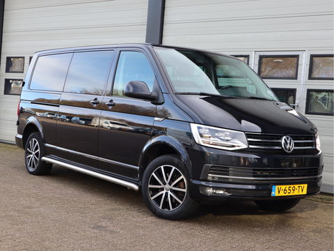 Volkswagen Transporter 2.0 TDI 150pk Euro 6 Automaat L2 Lang DC 5 Pers. - 2x Schuifdr - Navi - Trekhaak