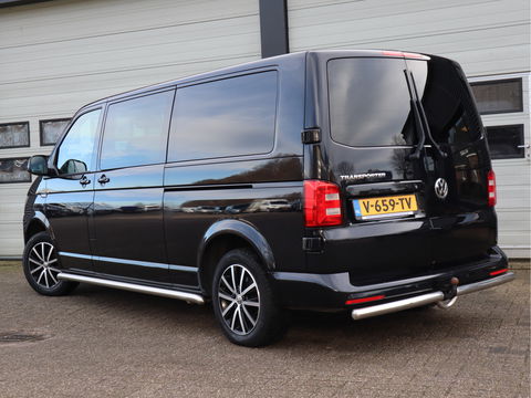 Volkswagen Transporter 2.0 TDI 150pk Euro 6 Automaat L2 Lang DC 5 Pers. - 2x Schuifdr - Navi - Trekhaak