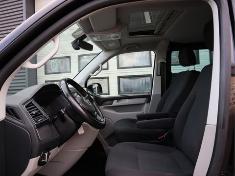 Volkswagen Transporter 2.0 TDI 150pk Euro 6 Automaat L2 Lang DC 5 Pers. - 2x Schuifdr - Navi - Trekhaak