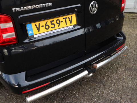 Volkswagen Transporter 2.0 TDI 150pk Euro 6 Automaat L2 Lang DC 5 Pers. - 2x Schuifdr - Navi - Trekhaak