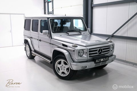 Mercedes-Benz G-Klasse AMG G55 | Youngtimer | Fiscaal aantrekkelijk | Lease | Bilstein B4 | Briljant Silver
