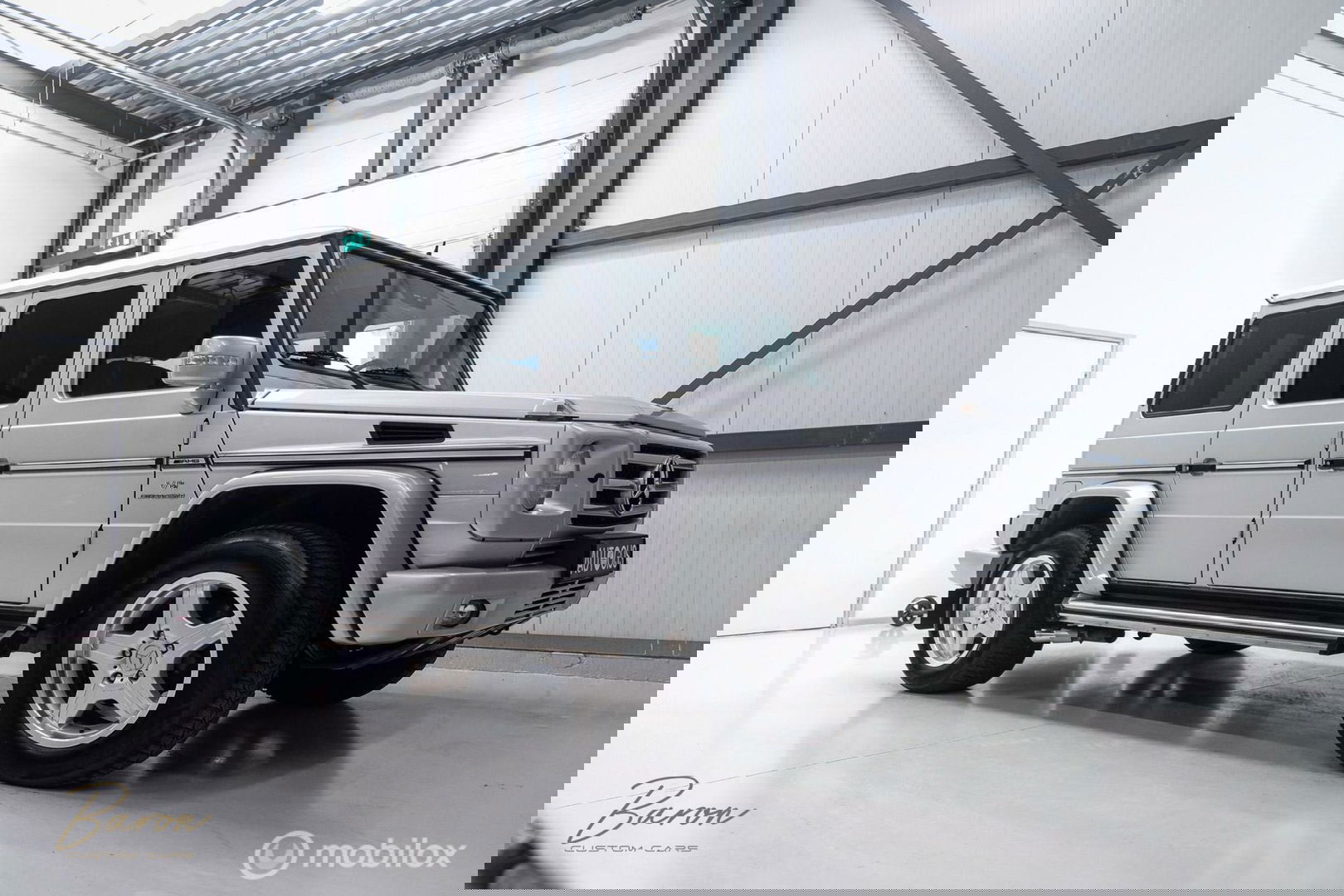 Mercedes-Benz G-Klasse AMG G55 | Youngtimer | Fiscaal aantrekkelijk | Lease | Bilstein B4 | Briljant Silver