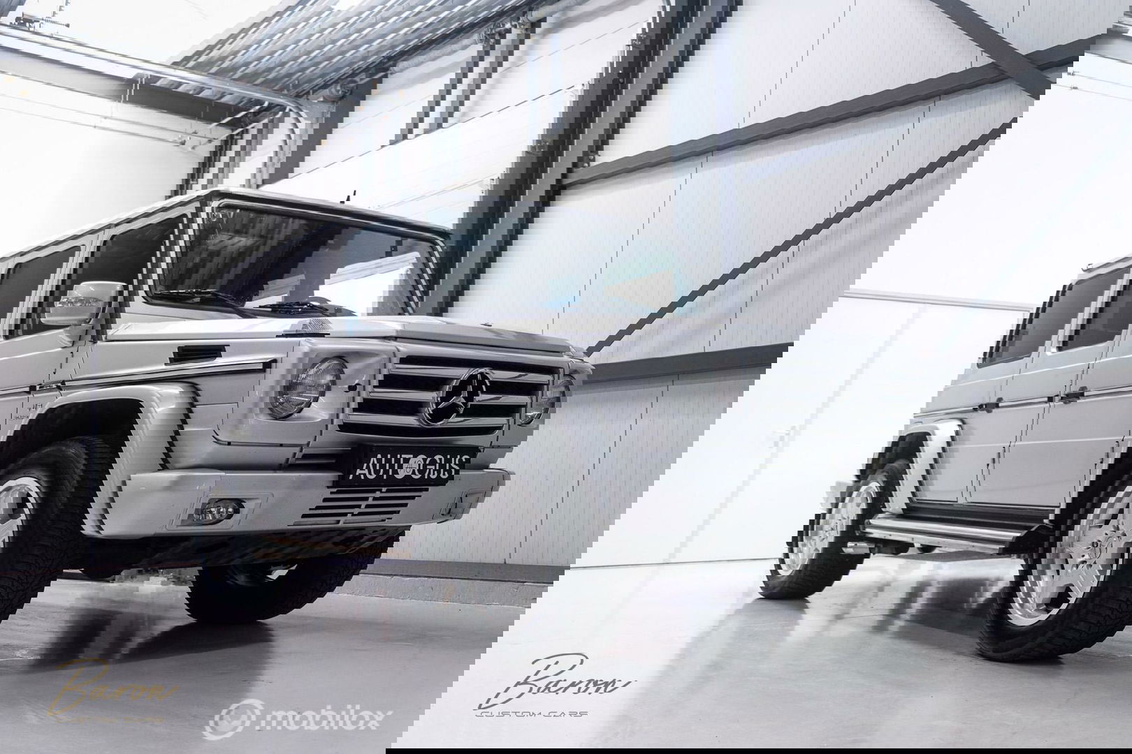 Mercedes-Benz G-Klasse AMG G55 | Youngtimer | Fiscaal aantrekkelijk | Lease | Bilstein B4 | Briljant Silver